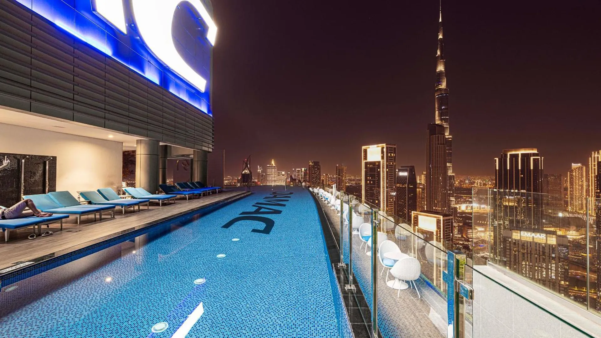 2Br With Infinity Pool & Burj Khalifa View Apartment Dubai United Arab Emirates