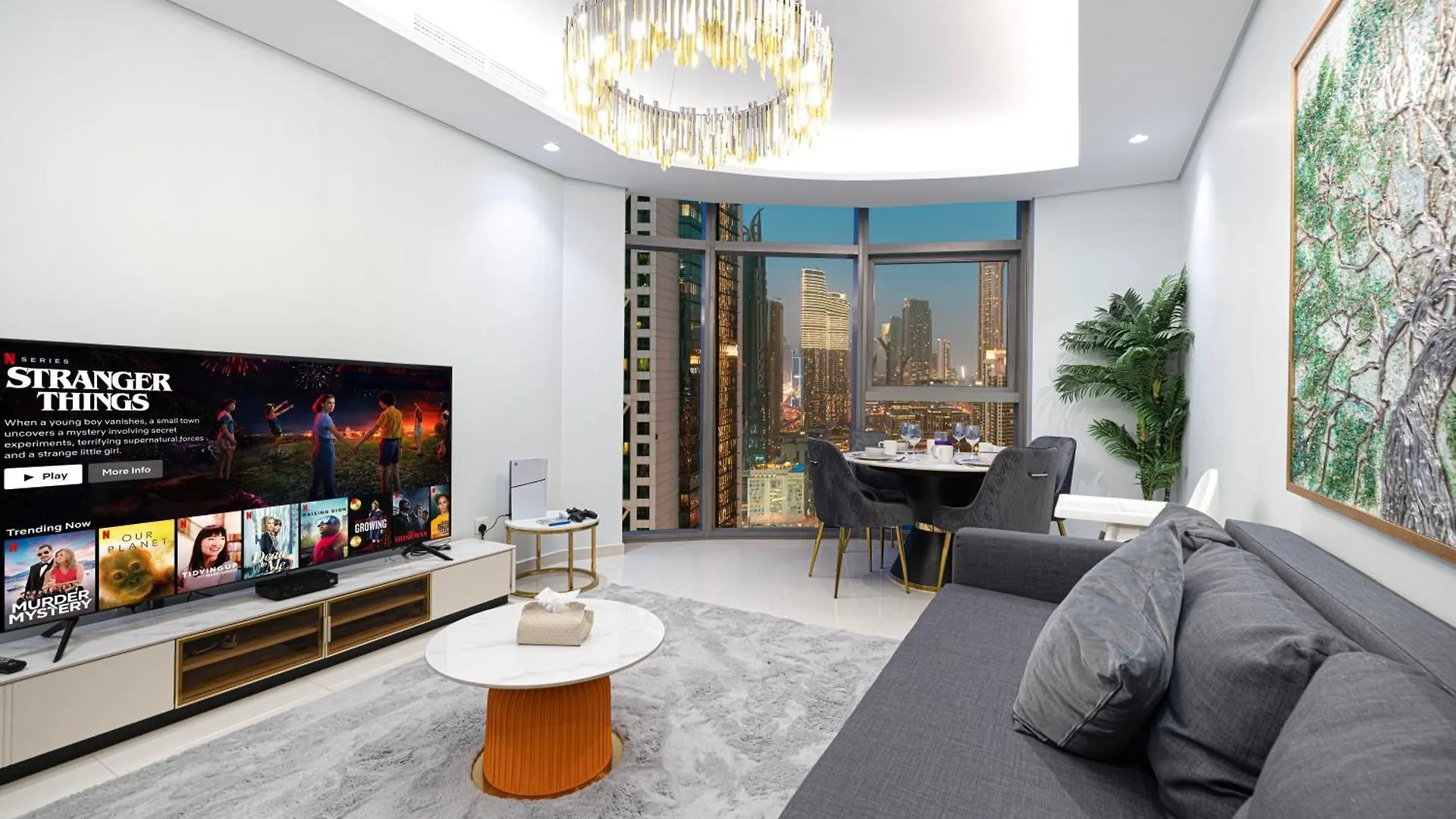 شقة 2Br With Infinity Pool & Burj Khalifa View دبي 0*,  الإمارات العربية المتحدة